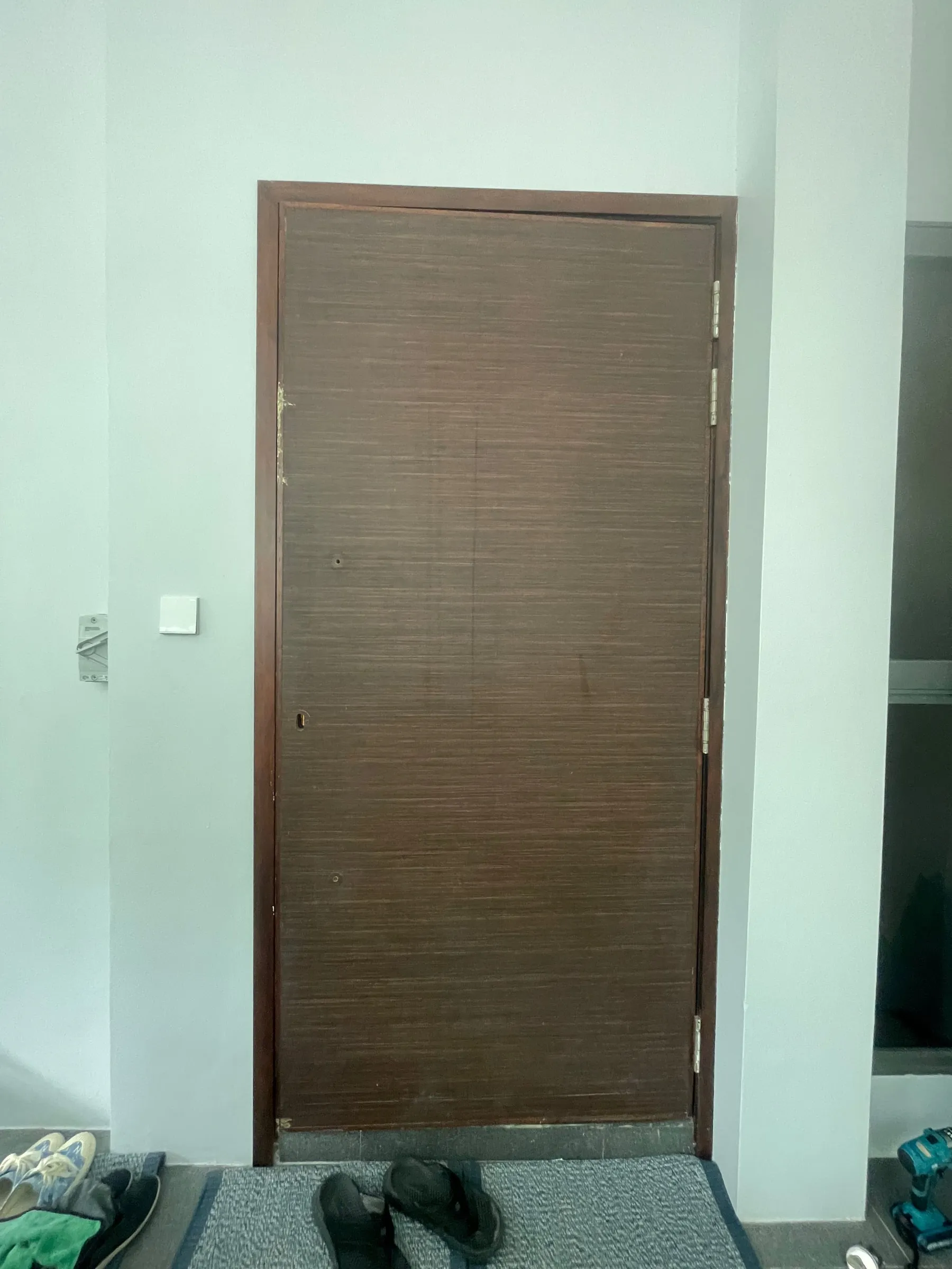 Before: Main door · 15 Prome Rd
