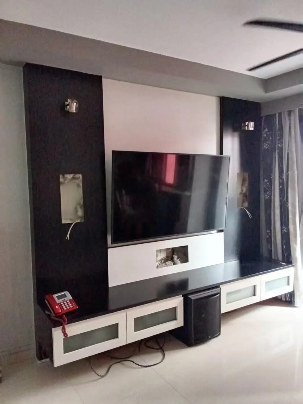 Before: TV feature wall · Jurong West 695