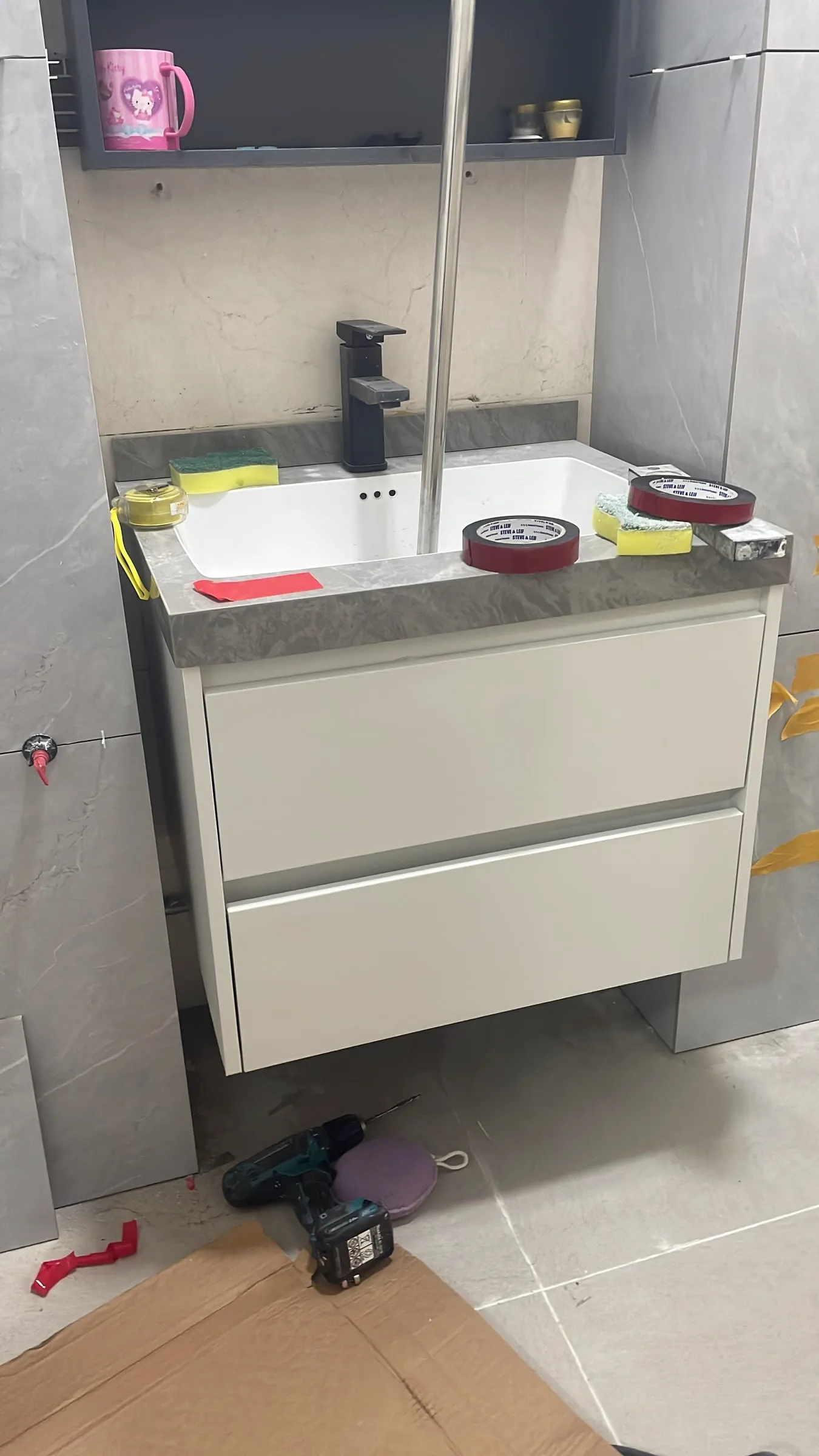 After: Vanity top · Khatib 808