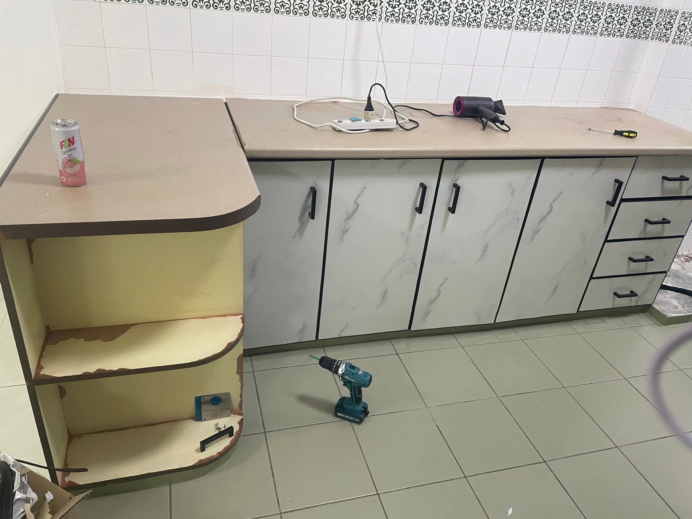 Before: Cabinets · Pasir Ris 486