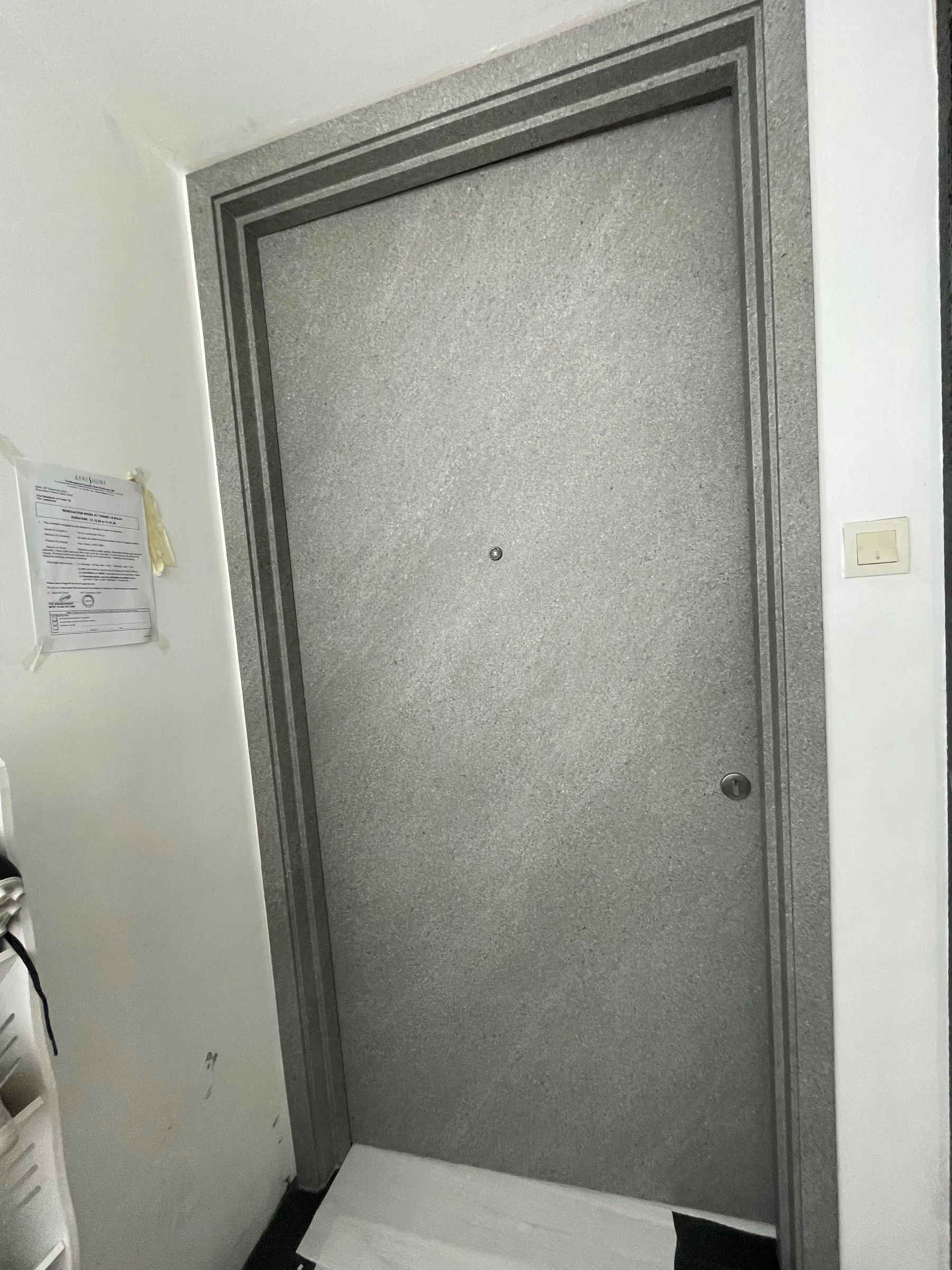 After: Main door · The Lakeshore